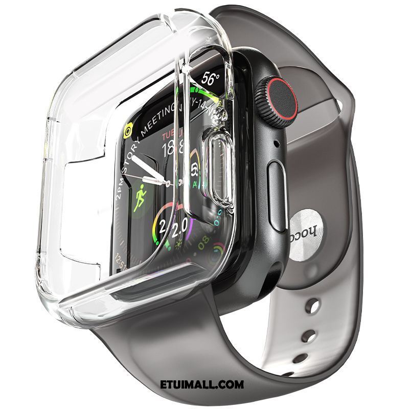 Etui Apple Watch Series 1 Ochraniacz Akcesoria Silikonowe Miękki Szary Futerał Tanie