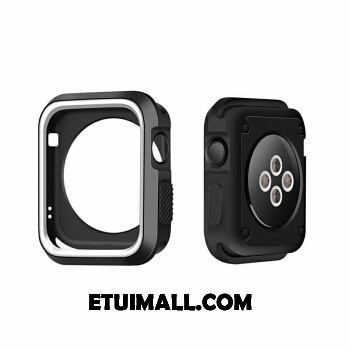 Etui Apple Watch Series 1 Ochraniacz Zielony Bicolored Silikonowe Biały Obudowa Dyskont