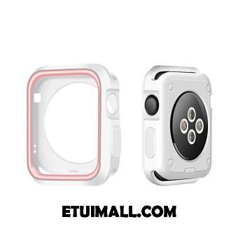 Etui Apple Watch Series 1 Ochraniacz Zielony Bicolored Silikonowe Biały Obudowa Dyskont