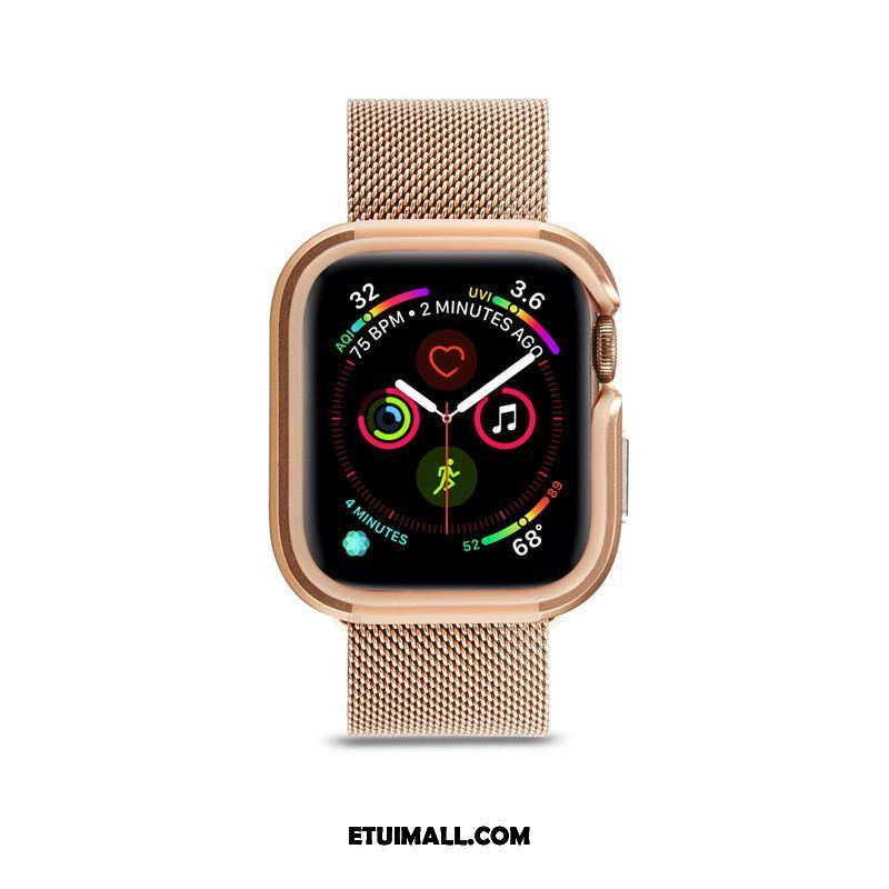 Etui Apple Watch Series 1 Różowe Złoto Tendencja Osobowość Kreatywne Metal Futerał Online