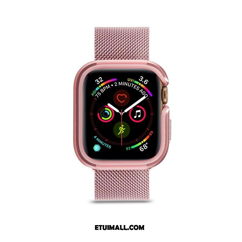 Etui Apple Watch Series 1 Różowe Złoto Tendencja Osobowość Kreatywne Metal Futerał Online