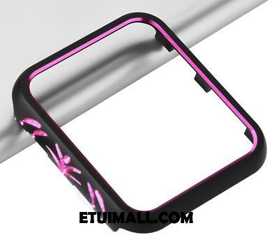 Etui Apple Watch Series 1 Wzór Granica Anti-fall Ochraniacz Czarny Pokrowce Kup