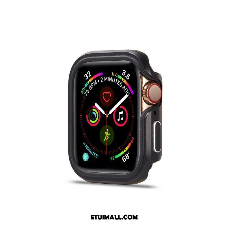 Etui Apple Watch Series 3 Granica Pu Różowe Złoto Stop Metali Ochraniacz Obudowa Tanie