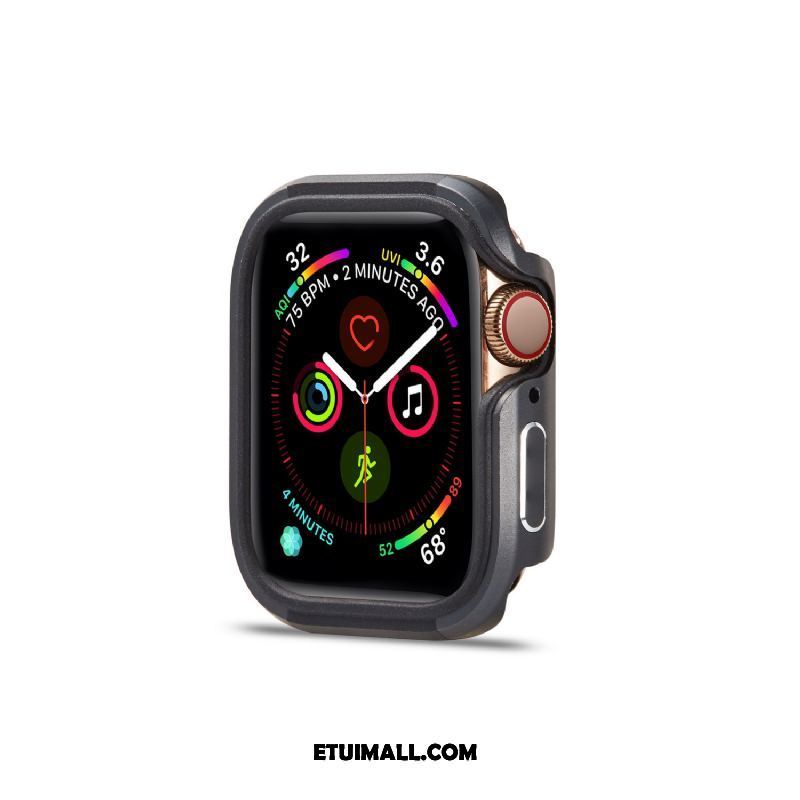 Etui Apple Watch Series 3 Granica Pu Różowe Złoto Stop Metali Ochraniacz Obudowa Tanie