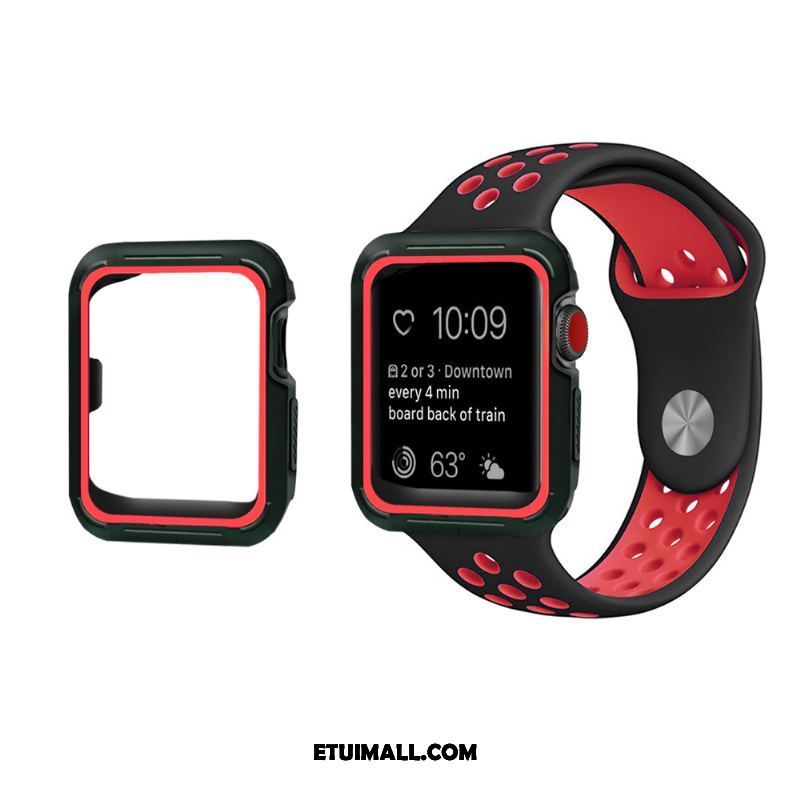 Etui Apple Watch Series 3 Ochraniacz Anti-fall Silikonowe Purpurowy Pokrowce Kup