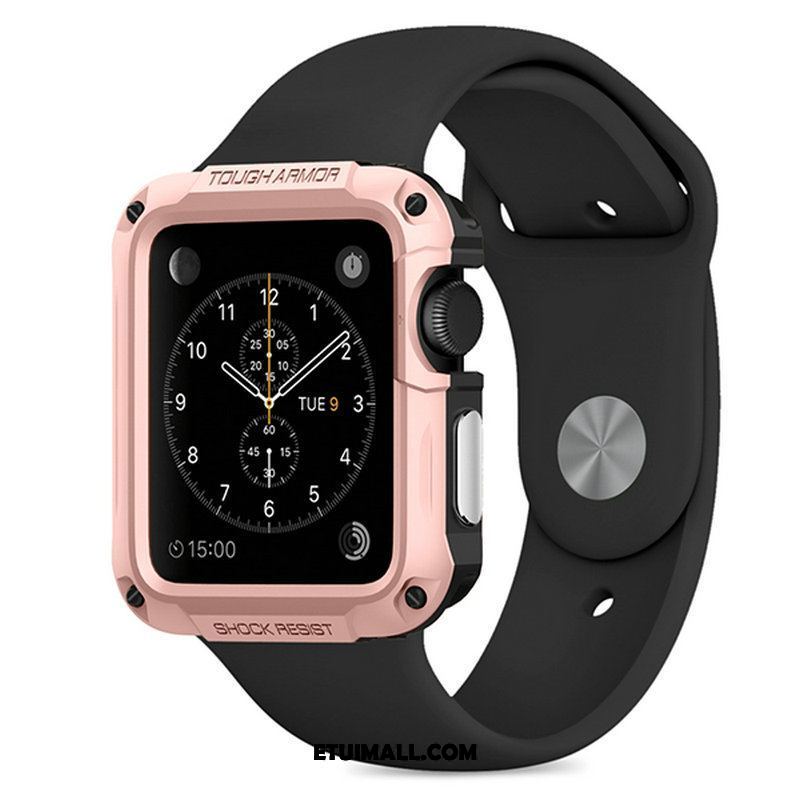 Etui Apple Watch Series 3 Ochraniacz Różowe Złoto Sportowe Outdoor Futerał Tanie