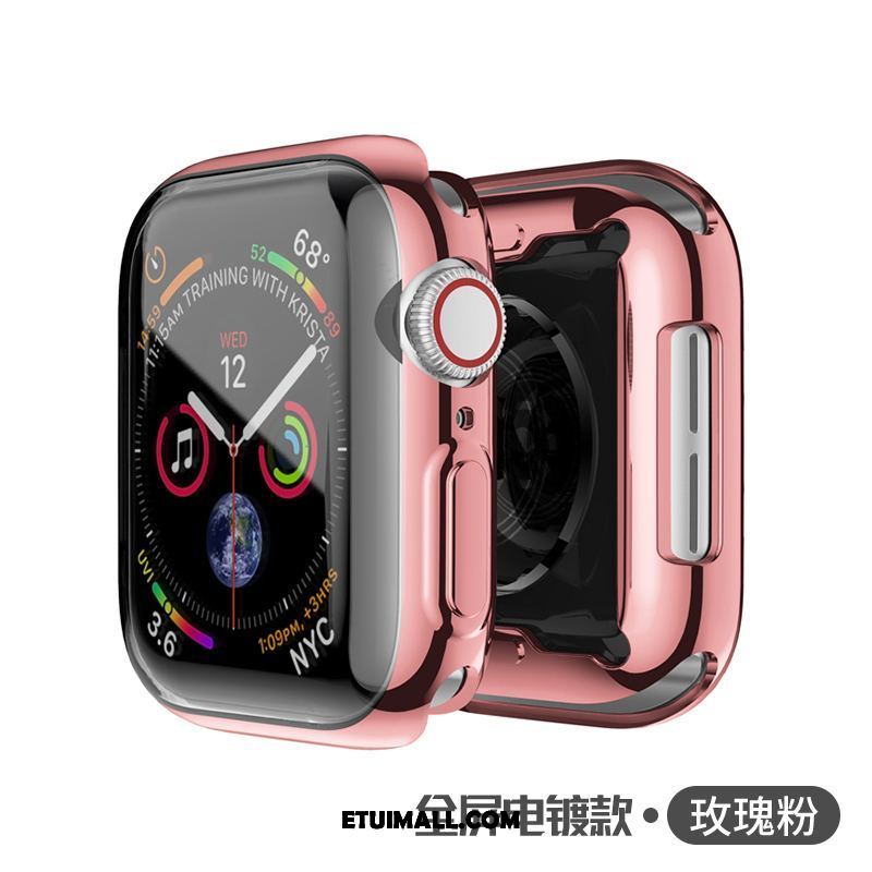 Etui Apple Watch Series 3 Ochraniacz Złoto Przezroczysty Metal All Inclusive Obudowa Sprzedam