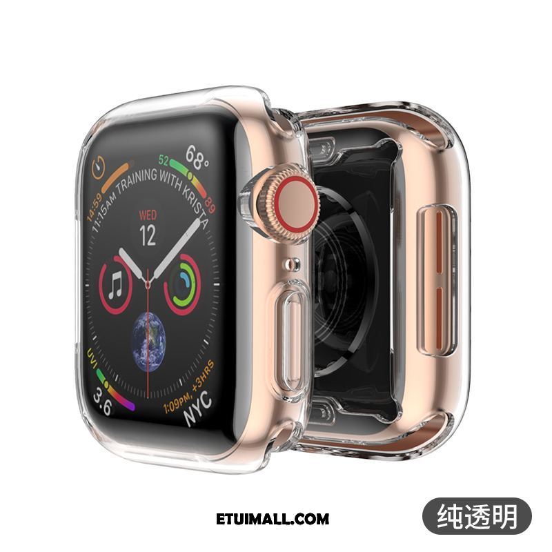 Etui Apple Watch Series 3 Ochraniacz Złoto Przezroczysty Metal All Inclusive Obudowa Sprzedam