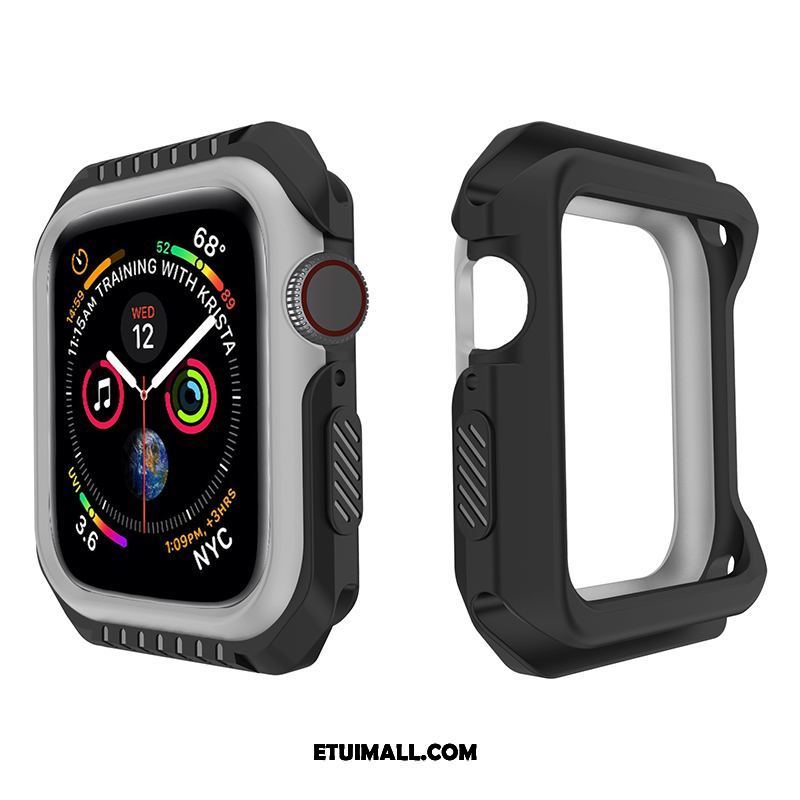 Etui Apple Watch Series 3 Purpurowy Silikonowe Miękki Anti-fall Ochraniacz Futerał Tanie