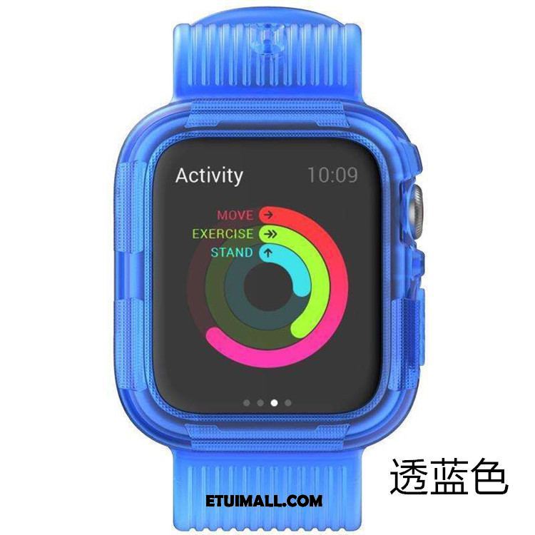 Etui Apple Watch Series 4 Anti-fall Sportowe Ochraniacz Szary Silikonowe Obudowa Tanie