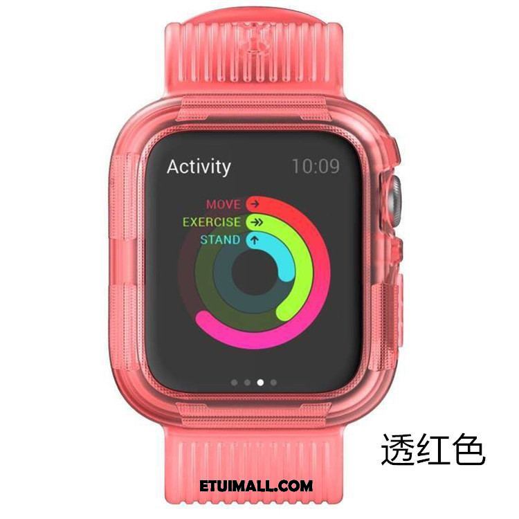 Etui Apple Watch Series 4 Anti-fall Sportowe Ochraniacz Szary Silikonowe Obudowa Tanie