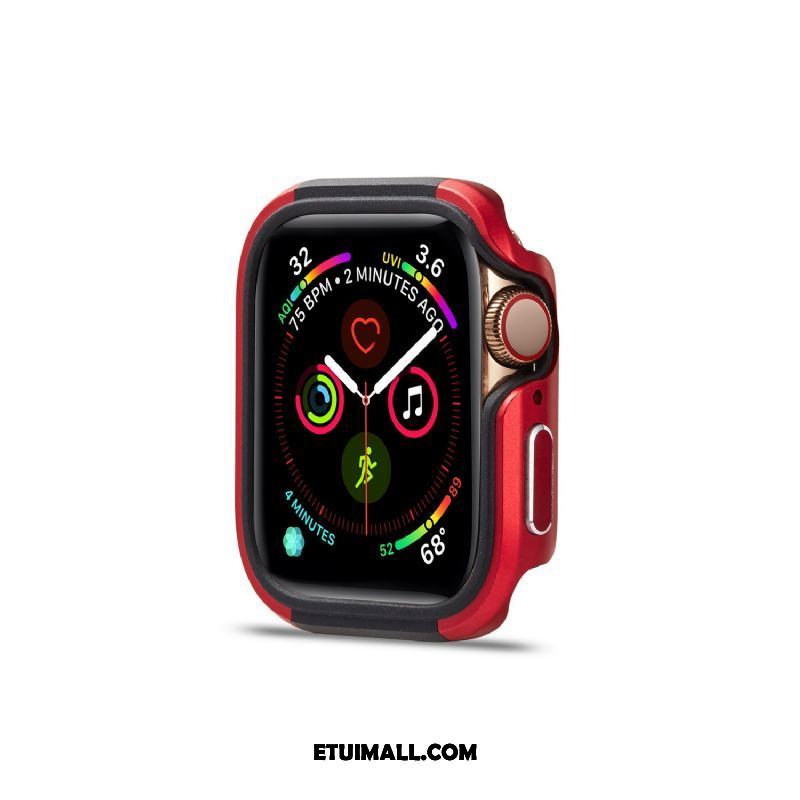 Etui Apple Watch Series 4 Nowy Metal Stop Metali Pu Ochraniacz Futerał Tanie