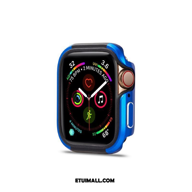 Etui Apple Watch Series 4 Nowy Metal Stop Metali Pu Ochraniacz Futerał Tanie