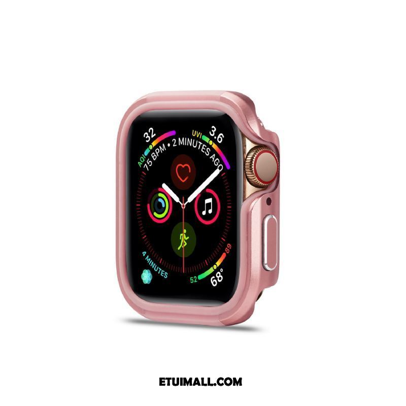 Etui Apple Watch Series 4 Nowy Metal Stop Metali Pu Ochraniacz Futerał Tanie