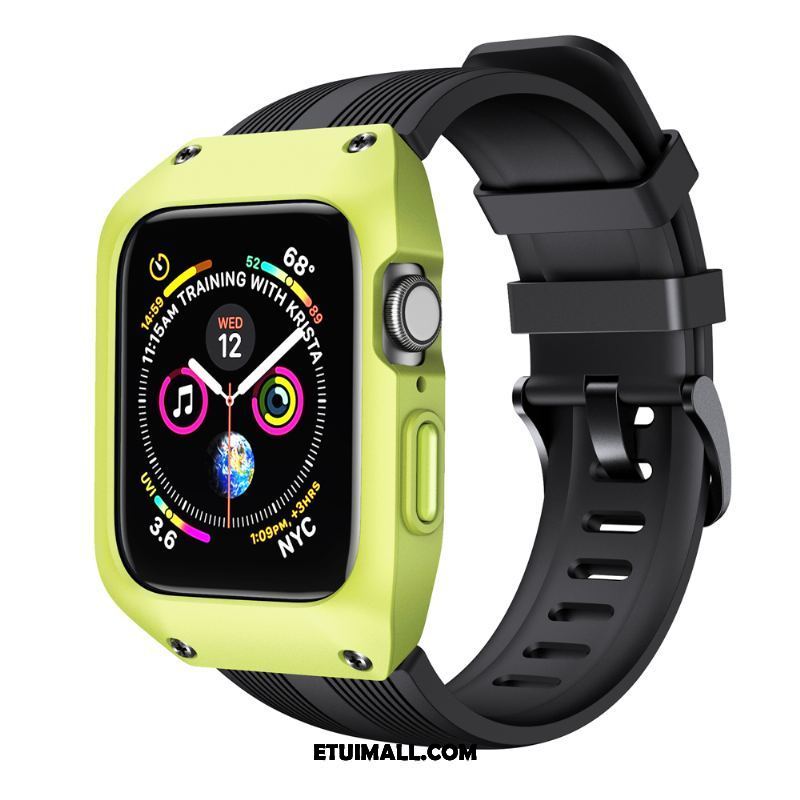 Etui Apple Watch Series 4 Sportowe Ochraniacz Zielony Anti-fall Kreatywne Pokrowce Tanie