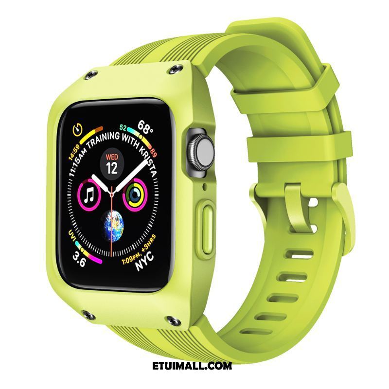 Etui Apple Watch Series 4 Sportowe Ochraniacz Zielony Anti-fall Kreatywne Pokrowce Tanie