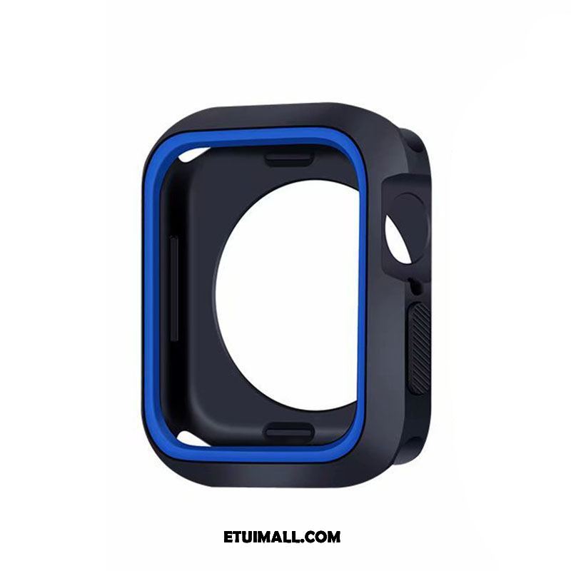 Etui Apple Watch Series 5 All Inclusive Granica Ochraniacz Silikonowe Niebieski Obudowa Sklep