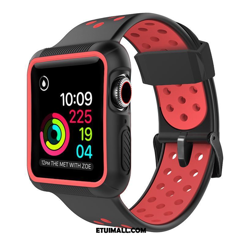 Etui Apple Watch Series 5 Czerwony Ochraniacz Sportowe Silikonowe Pokrowce Kup