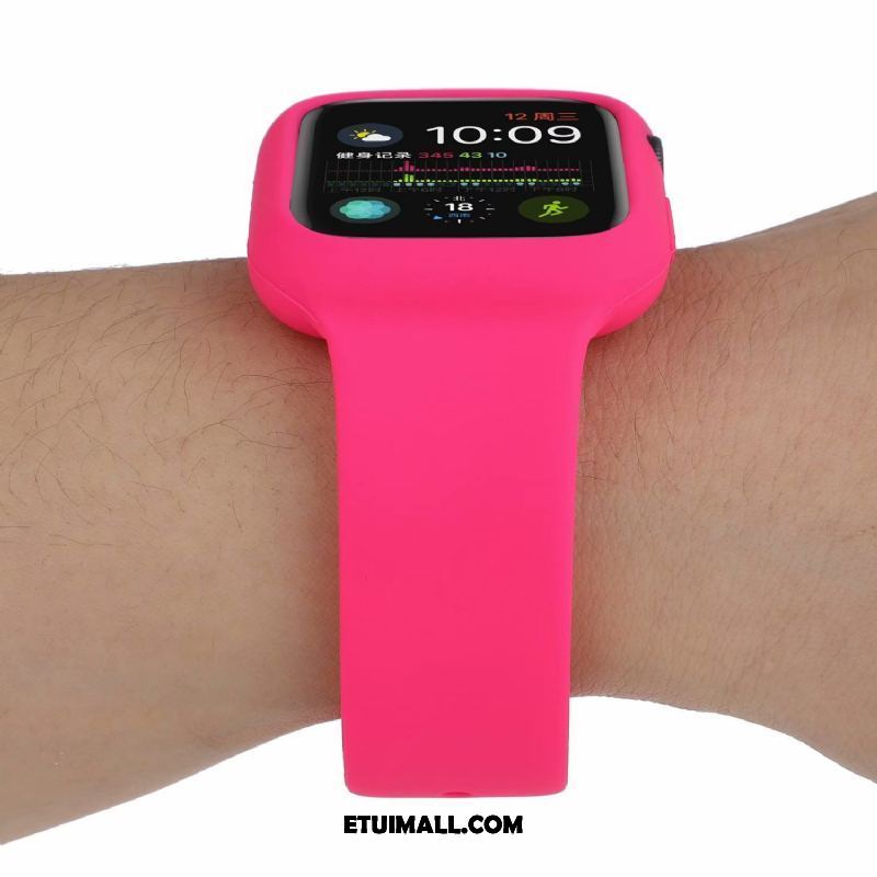 Etui Apple Watch Series 5 Czerwony Tendencja Moda Nowy Sportowe Pokrowce Tanie