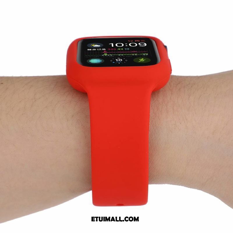 Etui Apple Watch Series 5 Czerwony Tendencja Moda Nowy Sportowe Pokrowce Tanie