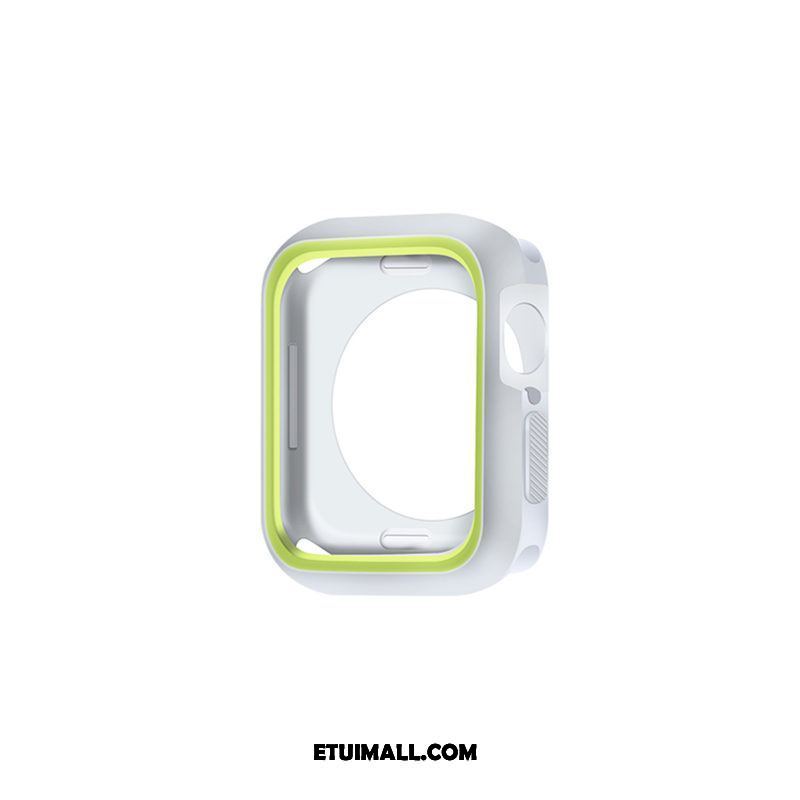 Etui Apple Watch Series 5 Kreatywne Czarny Bicolored Silikonowe Osobowość Pokrowce Online