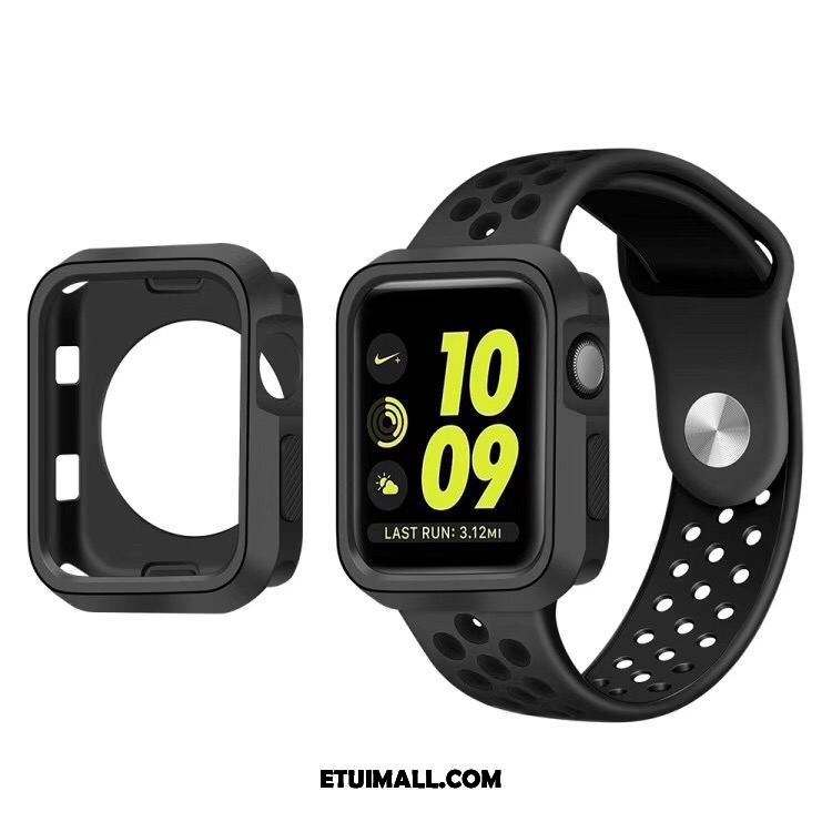 Etui Apple Watch Series 5 Ochraniacz Chłodzenie Silikonowe Sportowe Biały Pokrowce Na Sprzedaż