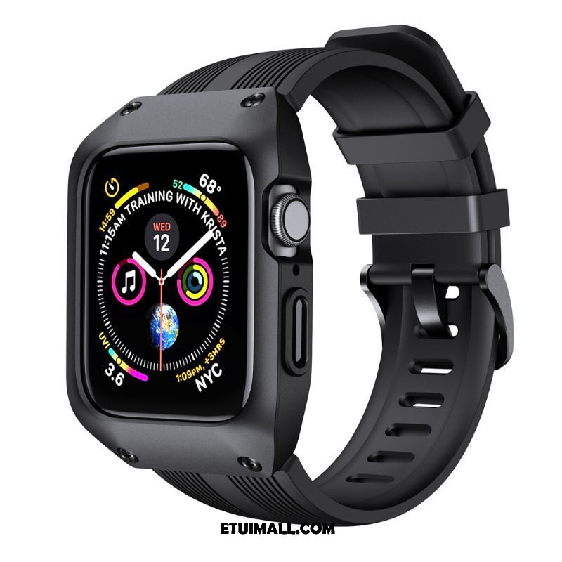 Etui Apple Watch Series 5 Ochraniacz Sportowe Kreatywne Zielony Anti-fall Futerał Dyskont