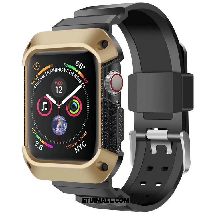 Etui Apple Watch Series 5 Pancerz Ochraniacz Niebieski Sportowe Anti-fall Obudowa Kup