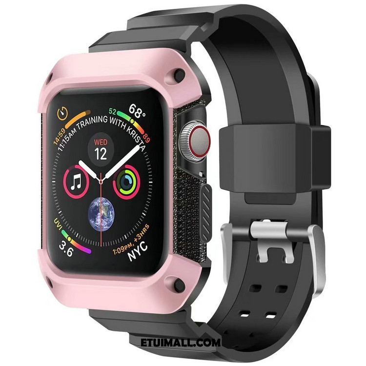 Etui Apple Watch Series 5 Pancerz Ochraniacz Niebieski Sportowe Anti-fall Obudowa Kup