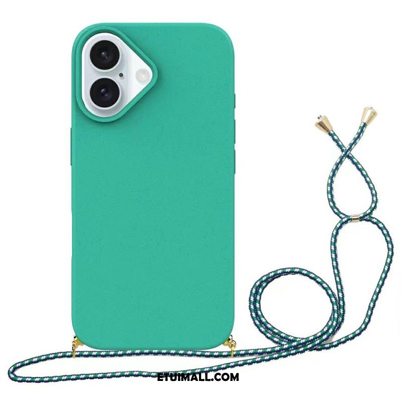 Etui Do iPhone 16 Plus Kordonowa Słoma Pszenna