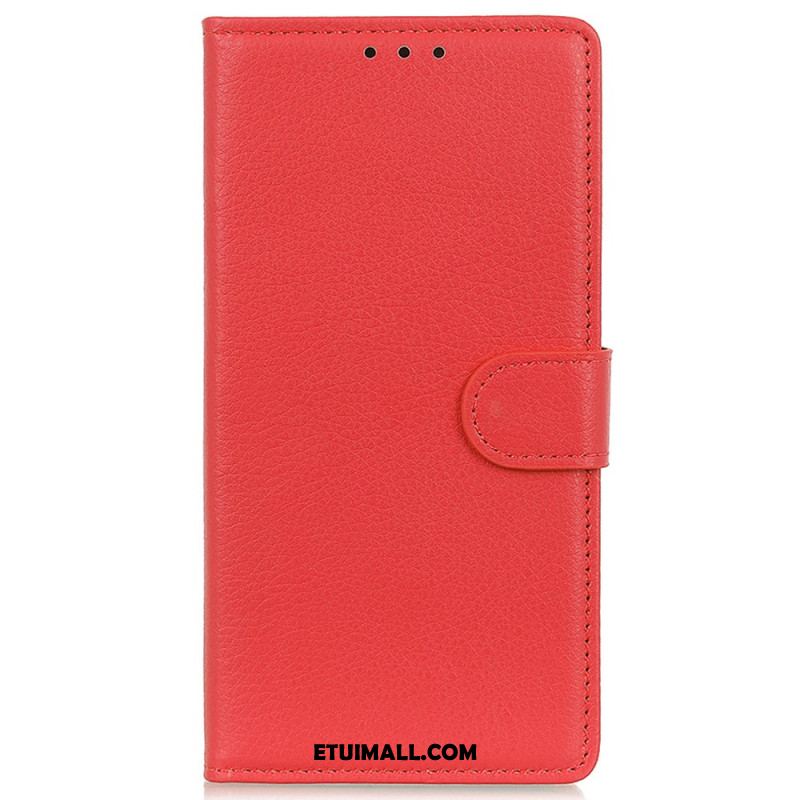 Etui Folio Do Xiaomi Redmi Note 13 Pro 4g Tradycyjna Sztuczna Skóra