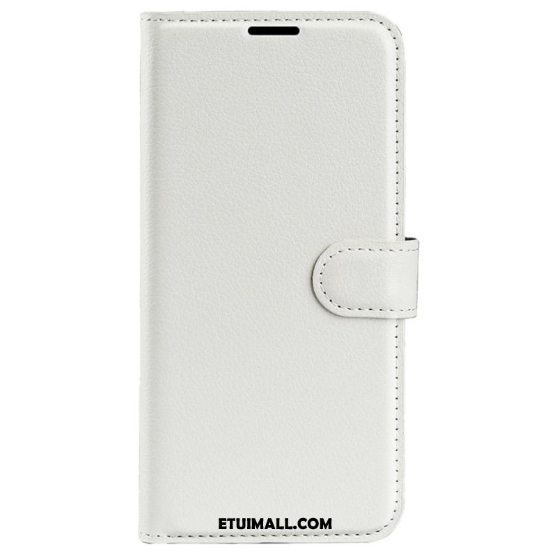 Etui Folio Huawei Pura 70 Klasyczna Sztuczna Skóra Litchi