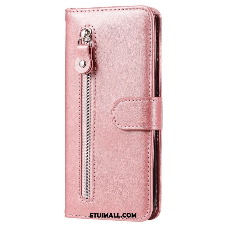 Etui Folio Oppo Reno 11f 5g Kieszeń Zapinana Na Zamek
