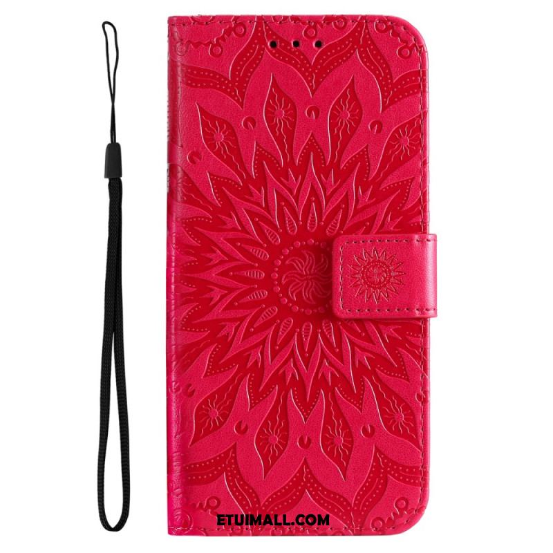 Etui Folio Samsung Galaxy A55 5g Wspaniała Mandala Z Paskiem