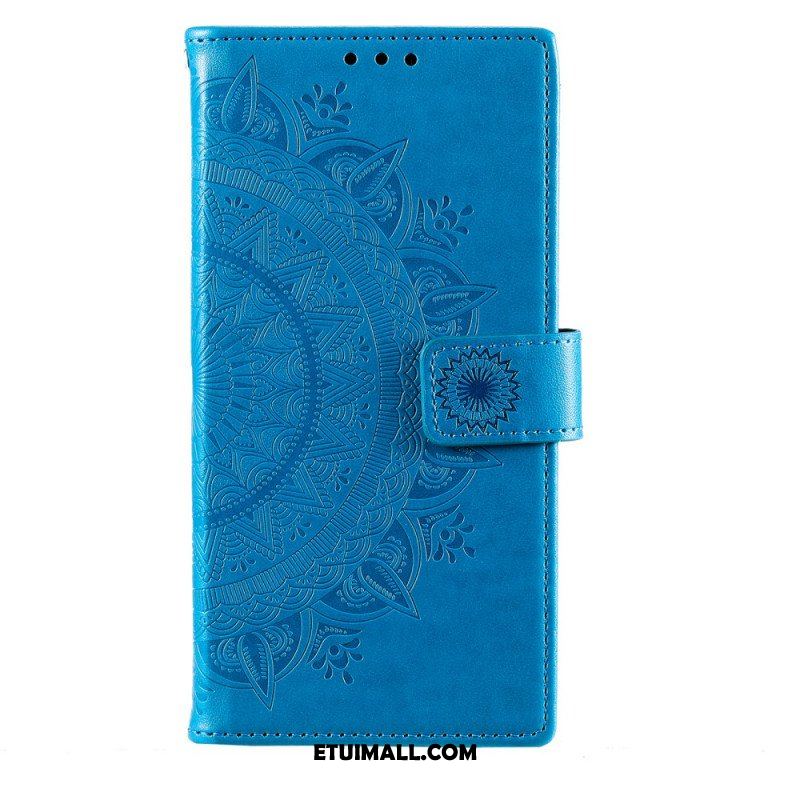 Etui Folio do Google Pixel 6 Mandala Słońca