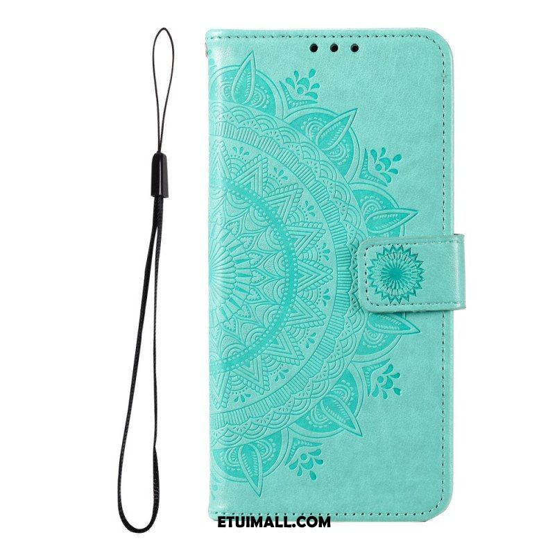 Etui Folio do Google Pixel 6 Mandala Słońca