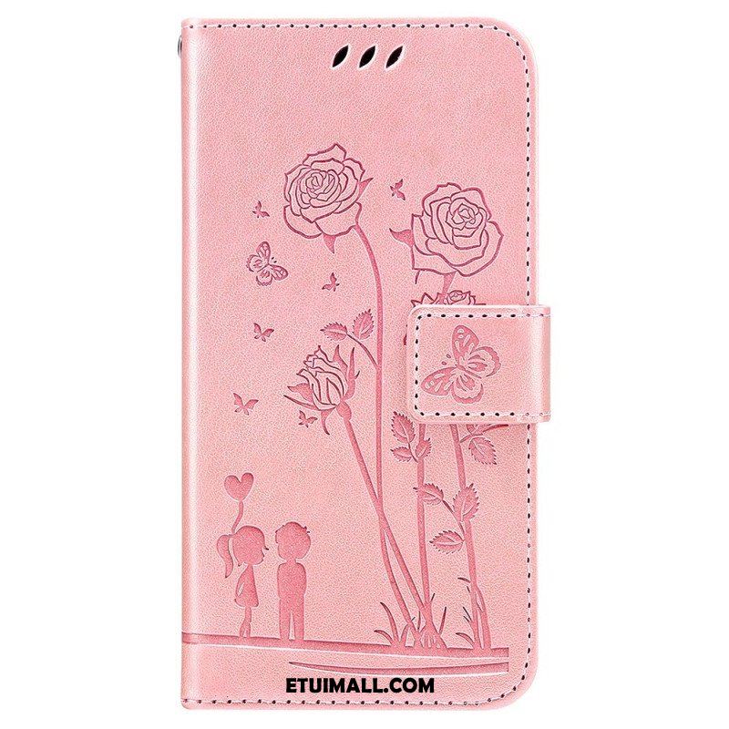 Etui Folio do Google Pixel 7 Pro Solid Color Series Strappy