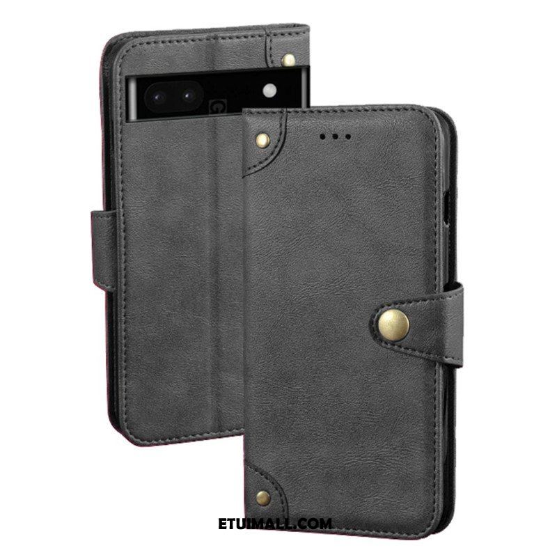 Etui Folio do Google Pixel 7A Przycisk Magnetyczny Idewei