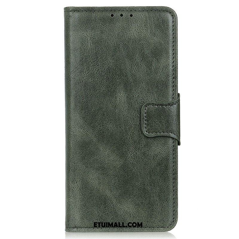 Etui Folio do Google Pixel 7A Stylowe Skórzane Zapięcie Dwustronne