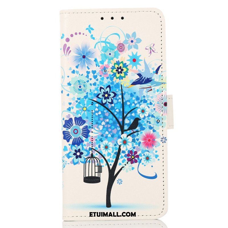 Etui Folio do Honor 50 Pro Pro Flower Tree