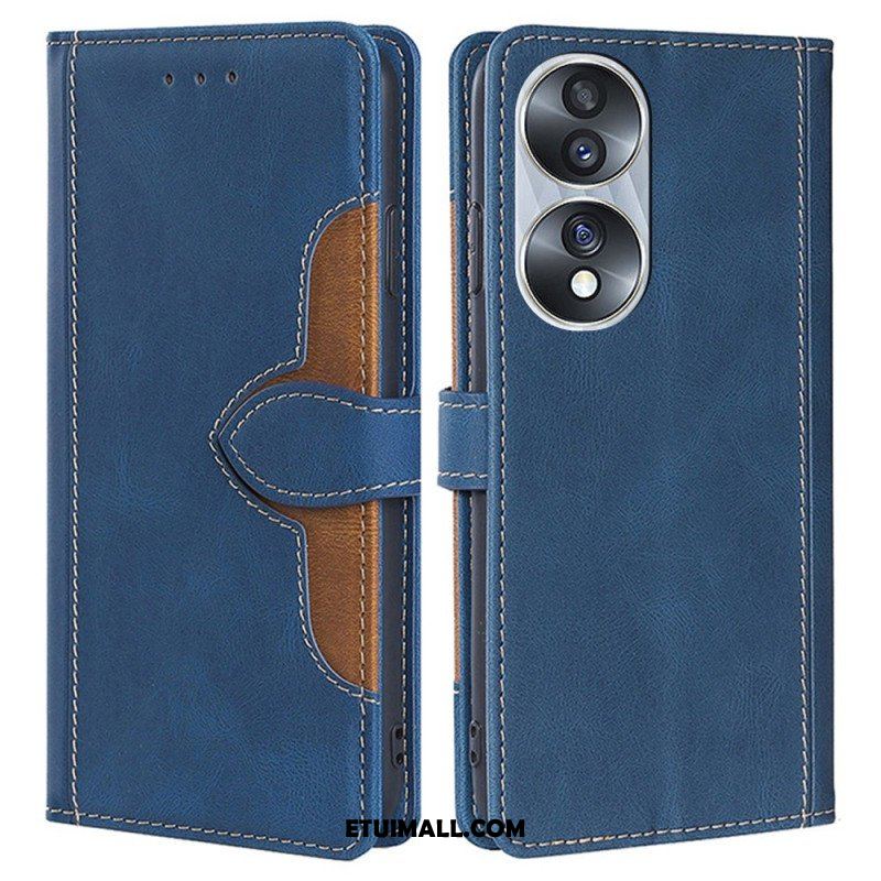 Etui Folio do Honor 70 Dwukolorowy Kwiatowy