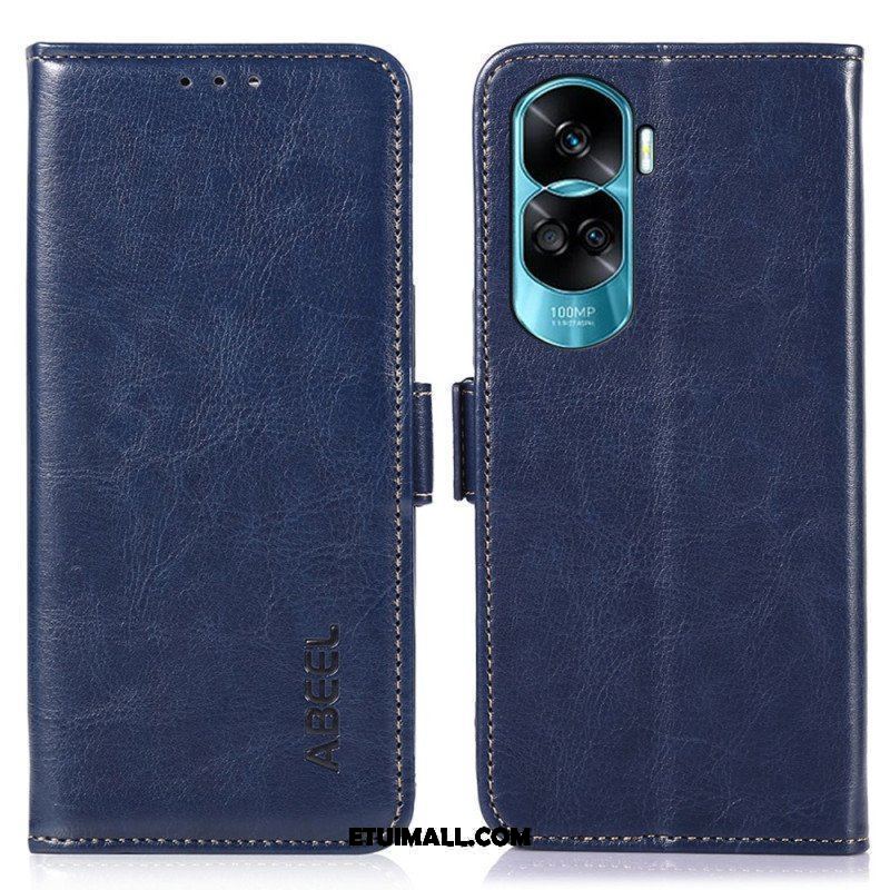 Etui Folio do Honor 90 Lite Abeel Ze Sztucznej Skóry