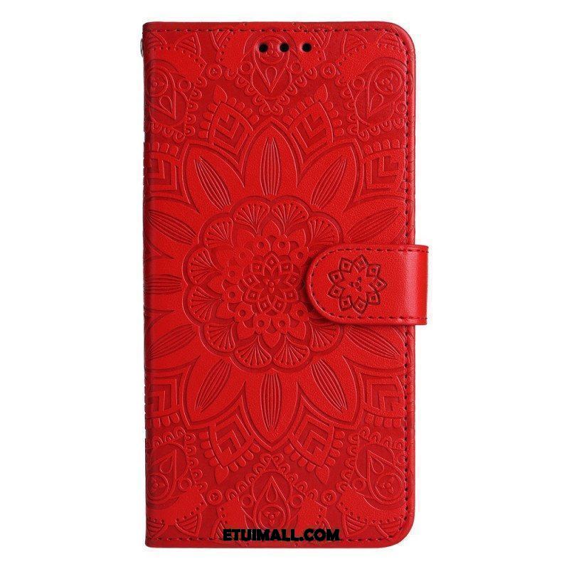 Etui Folio do Honor 90 Lite z Łańcuch Mandala Z Paskiem