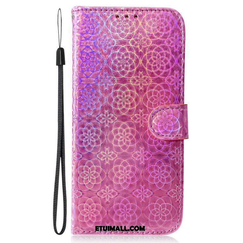 Etui Folio do Honor 90 z Łańcuch Dyskoteka Na Ramiączkach