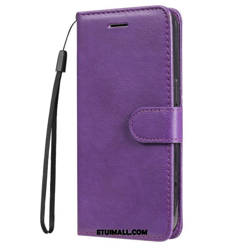 Etui Folio do Honor 90 z Łańcuch Gładka Sztuczna Skóra Z Paskiem