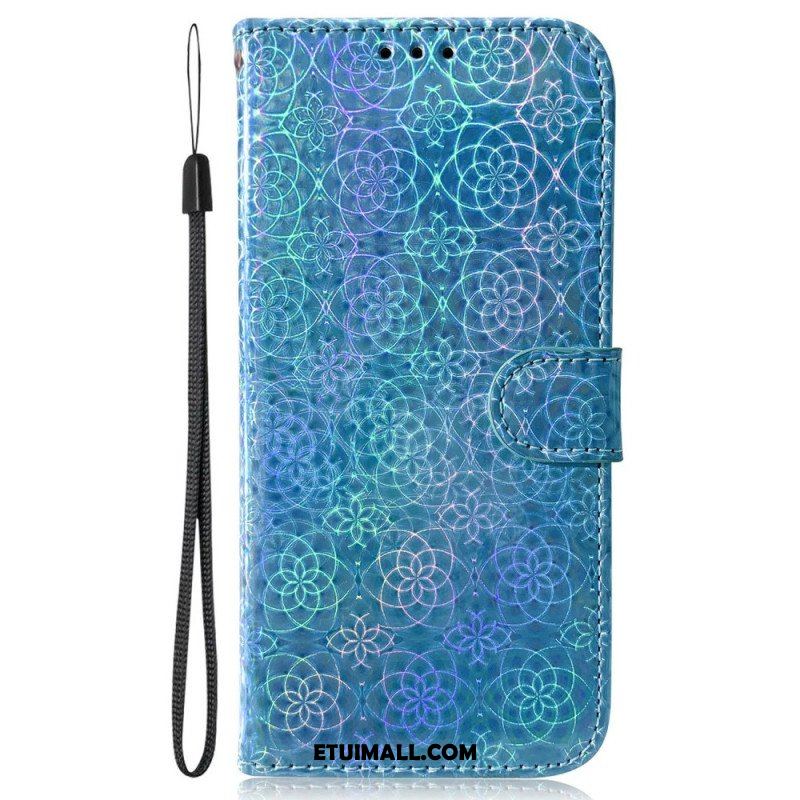 Etui Folio do Honor Magic 5 Lite Styl Dyskotekowy