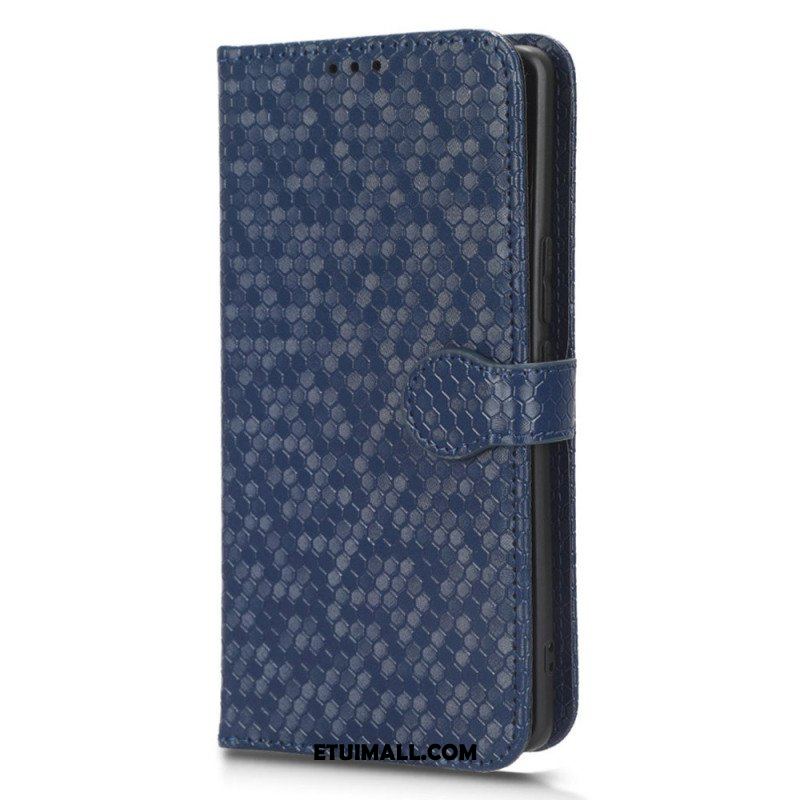 Etui Folio do Honor Magic 5 Lite z Łańcuch Wzór 3d Na Ramiączkach