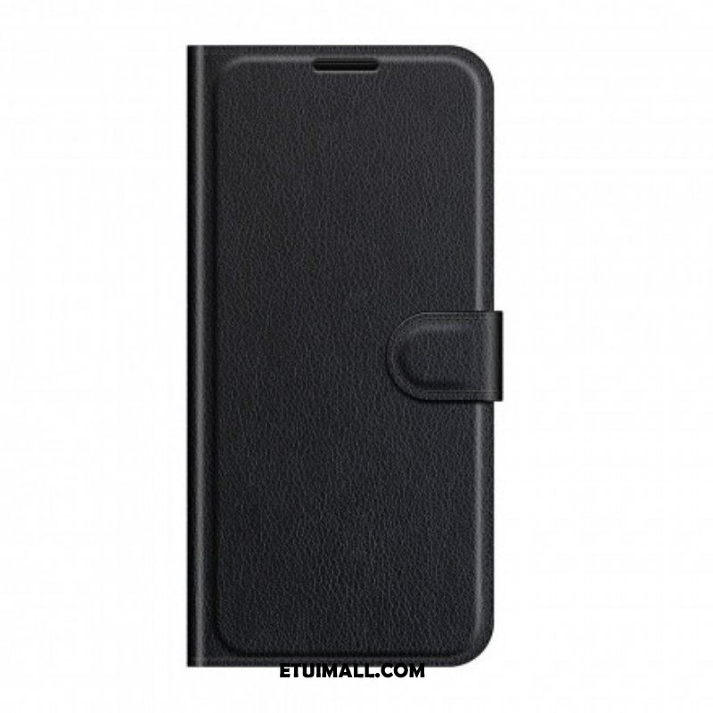 Etui Folio do Huawei P50 Pro Klasyczny Styl Skóry Liczi