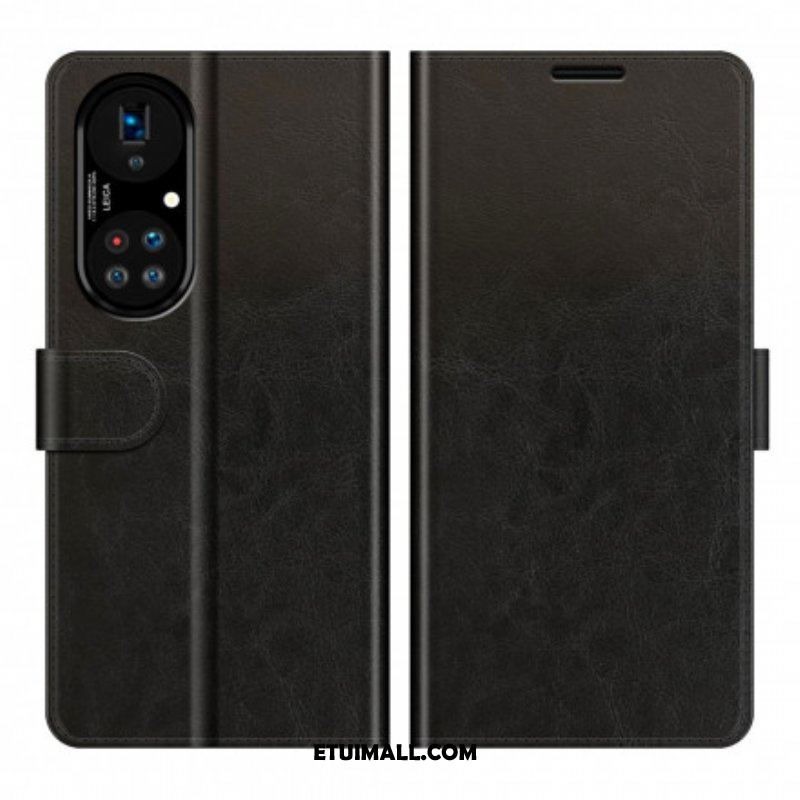 Etui Folio do Huawei P50 Pro Stylowy Skórzany Projekt