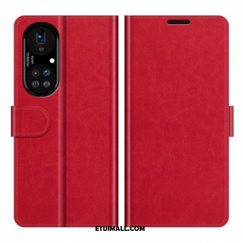 Etui Folio do Huawei P50 Pro Stylowy Skórzany Projekt